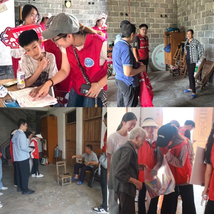 【暑期实践】医路振兴，乡野筑梦——香香漫画
师生赴马山县里当瑶族乡龙琴村开展暑期“三下乡”社会实践活动 第 1 张